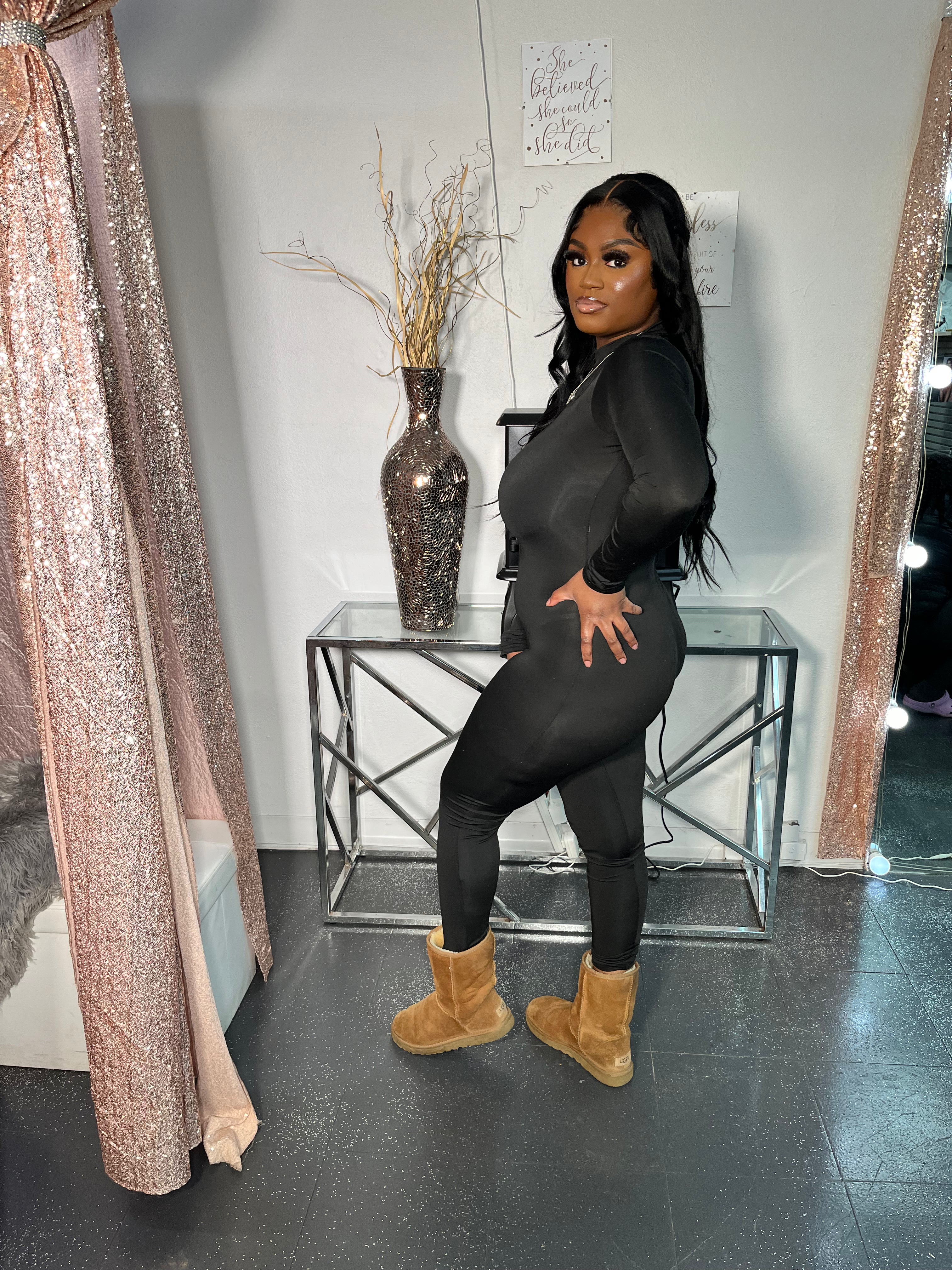 It Girl Jumpsuit (Black)