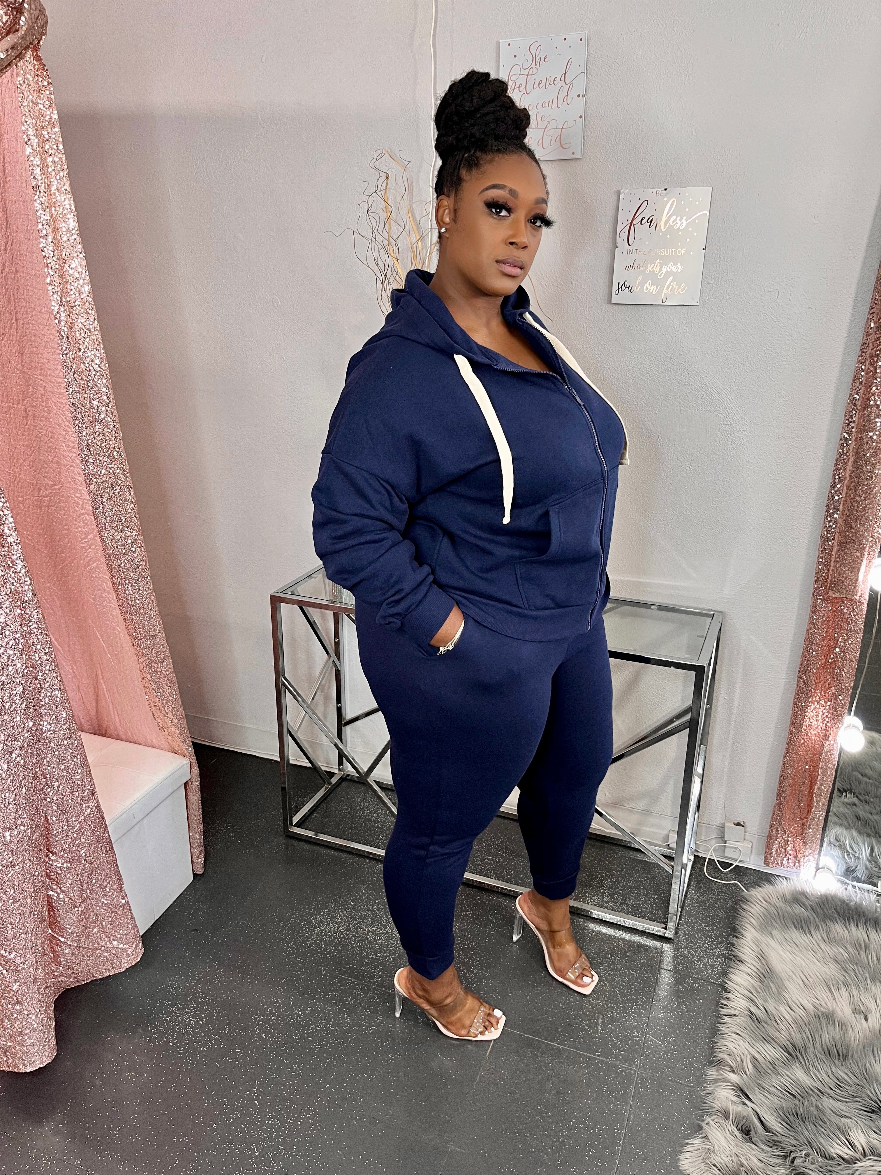 Alexus Jogging Suit (Plus Size)