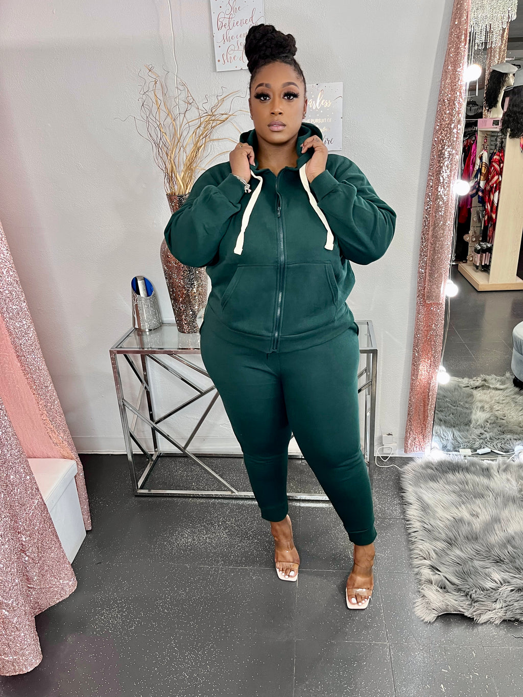 Alexus Jogging Suit (Plus Size)