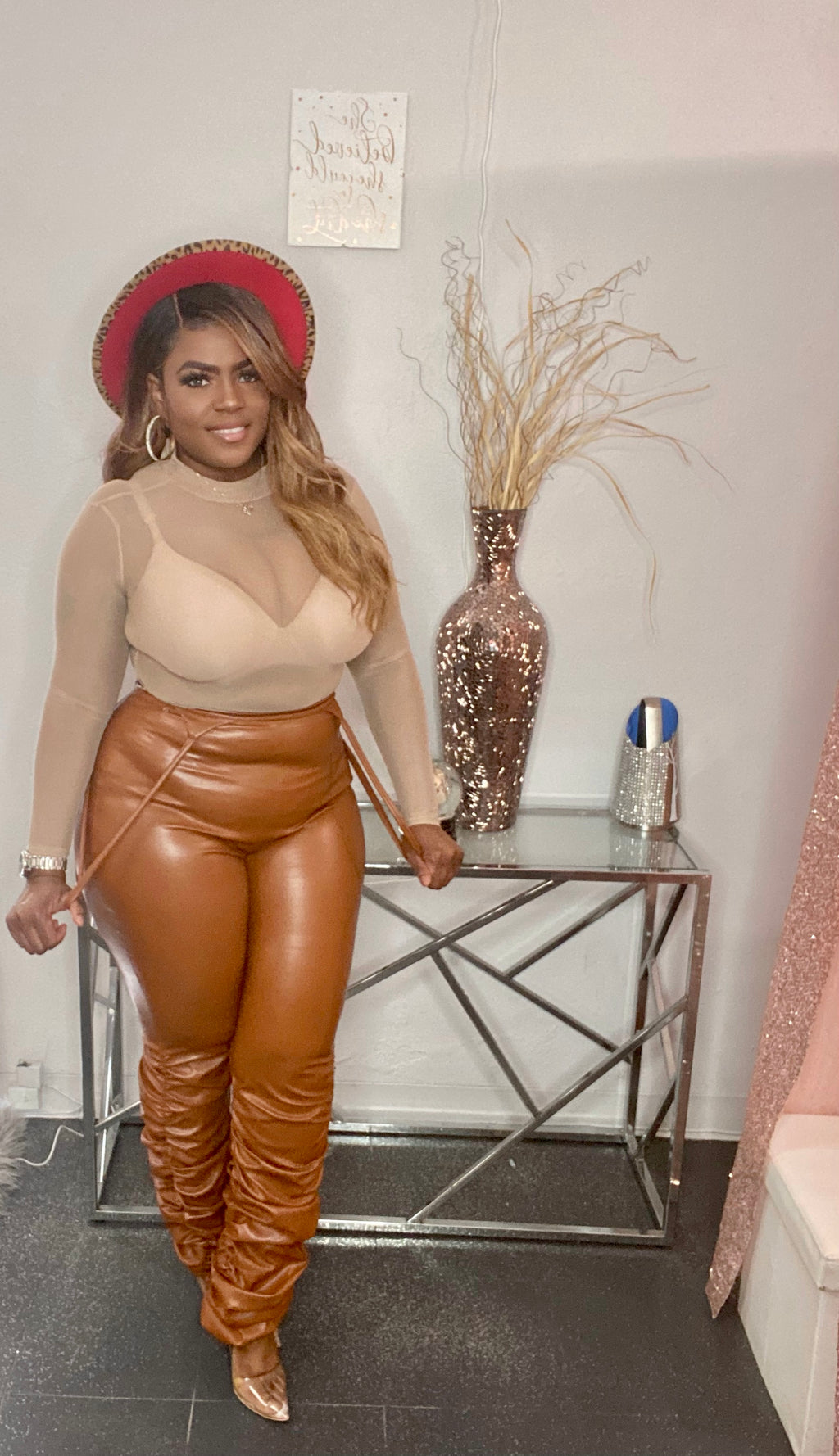 Ruching Around Pants