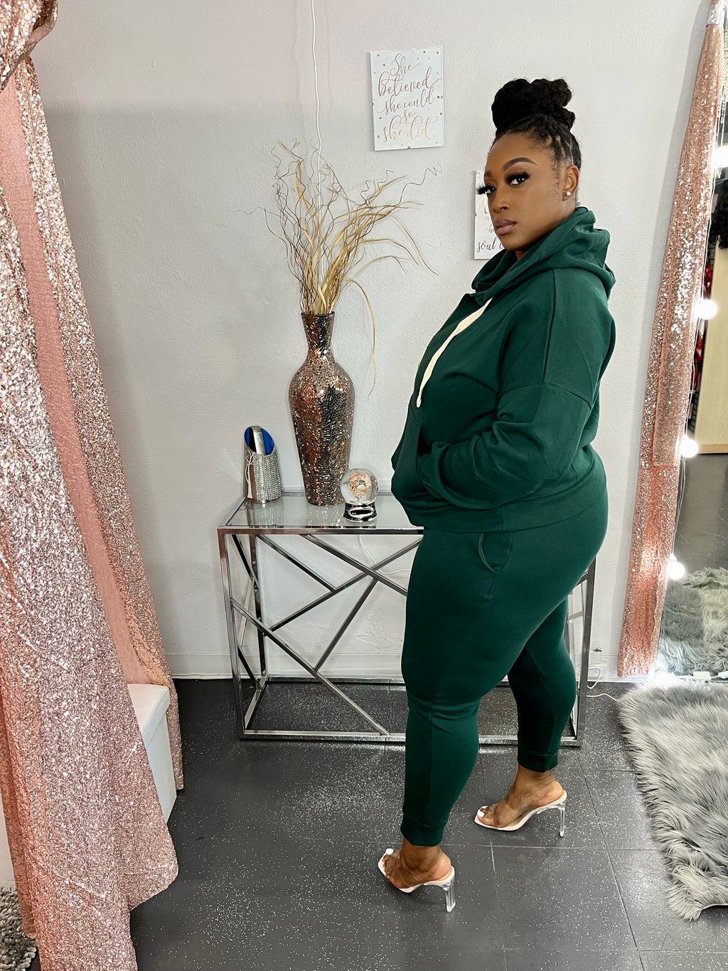 Alexus Jogging Suit (Plus Size)