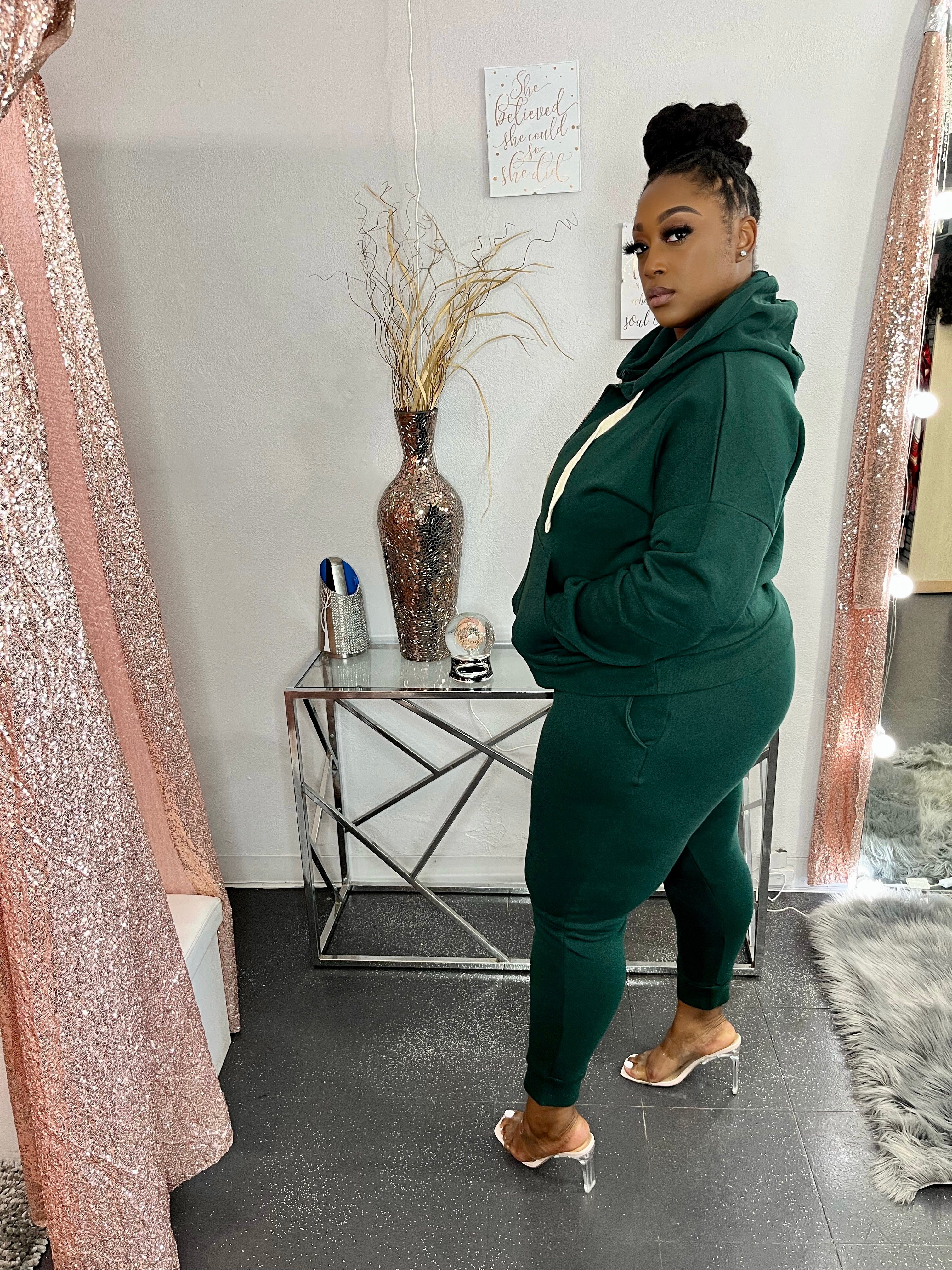 Alexus Jogging Suit (Plus Size)